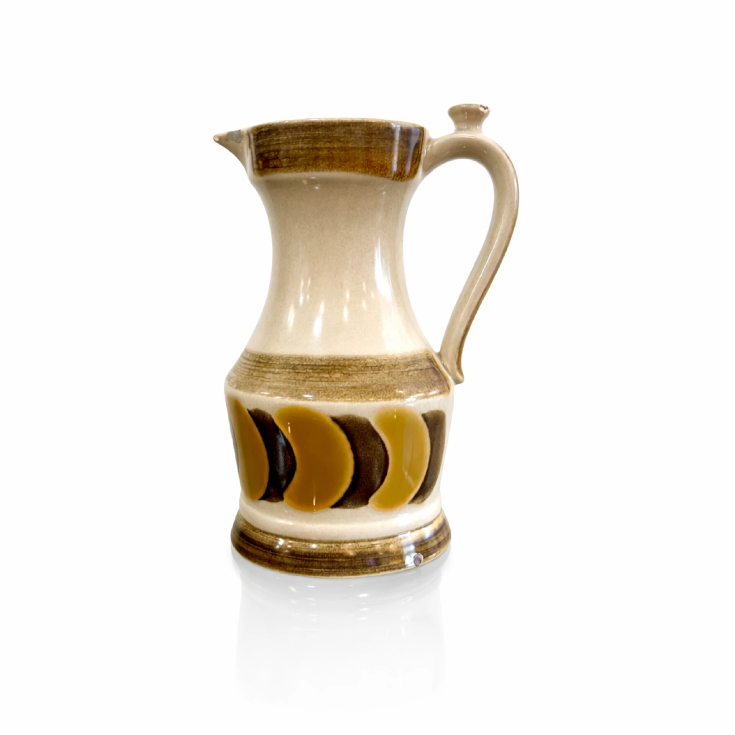 Mid-Century West German Ceramic Jug, 1950s–1960s