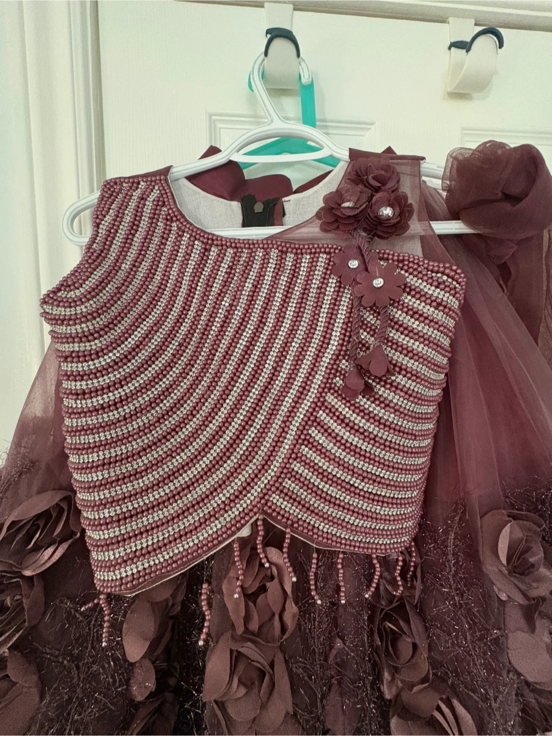 Embellished Tulle Skirt and Top Set - Girls - photo 3