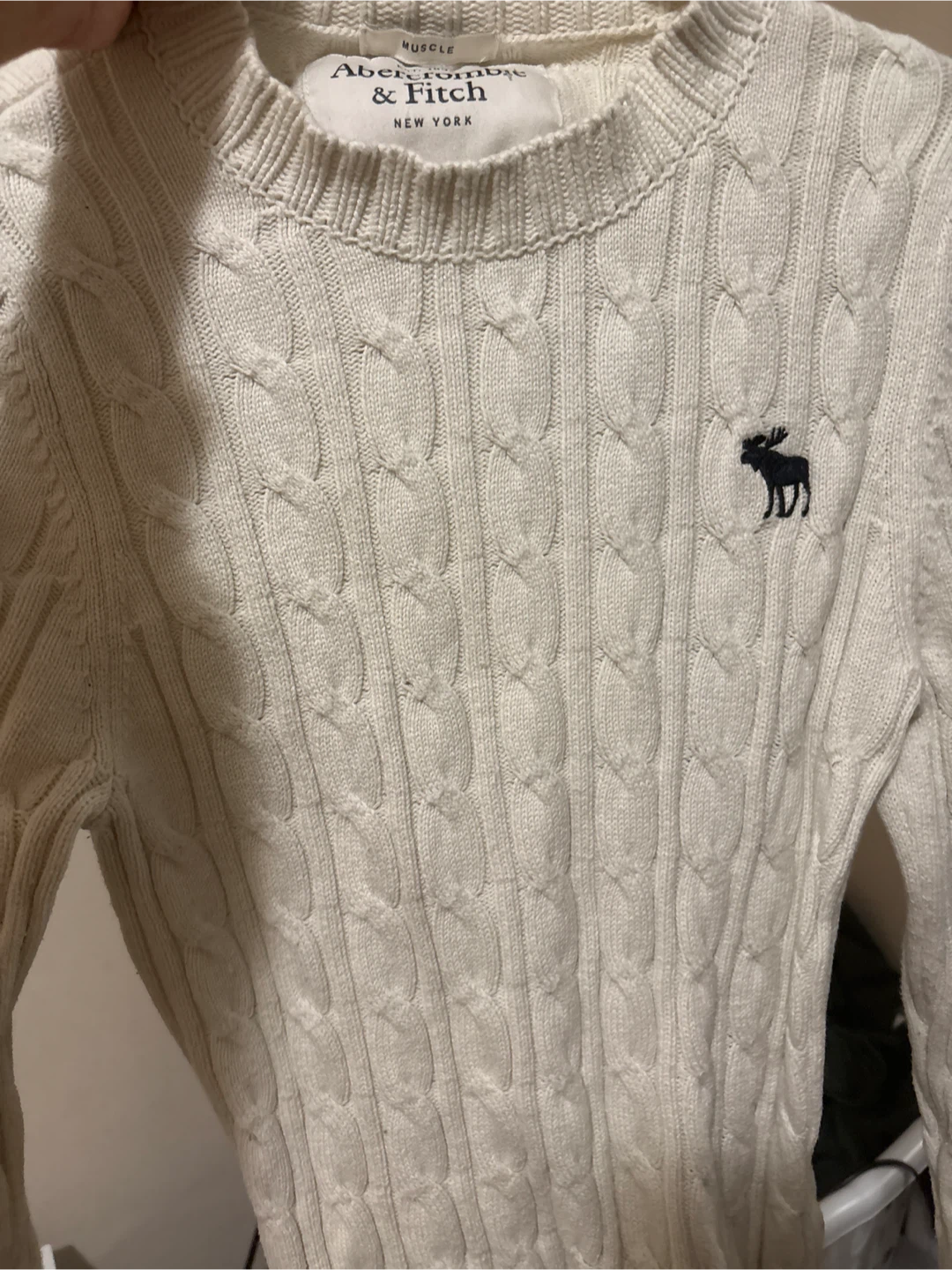 Abercrombie & Fitch Cable Knit Sweater