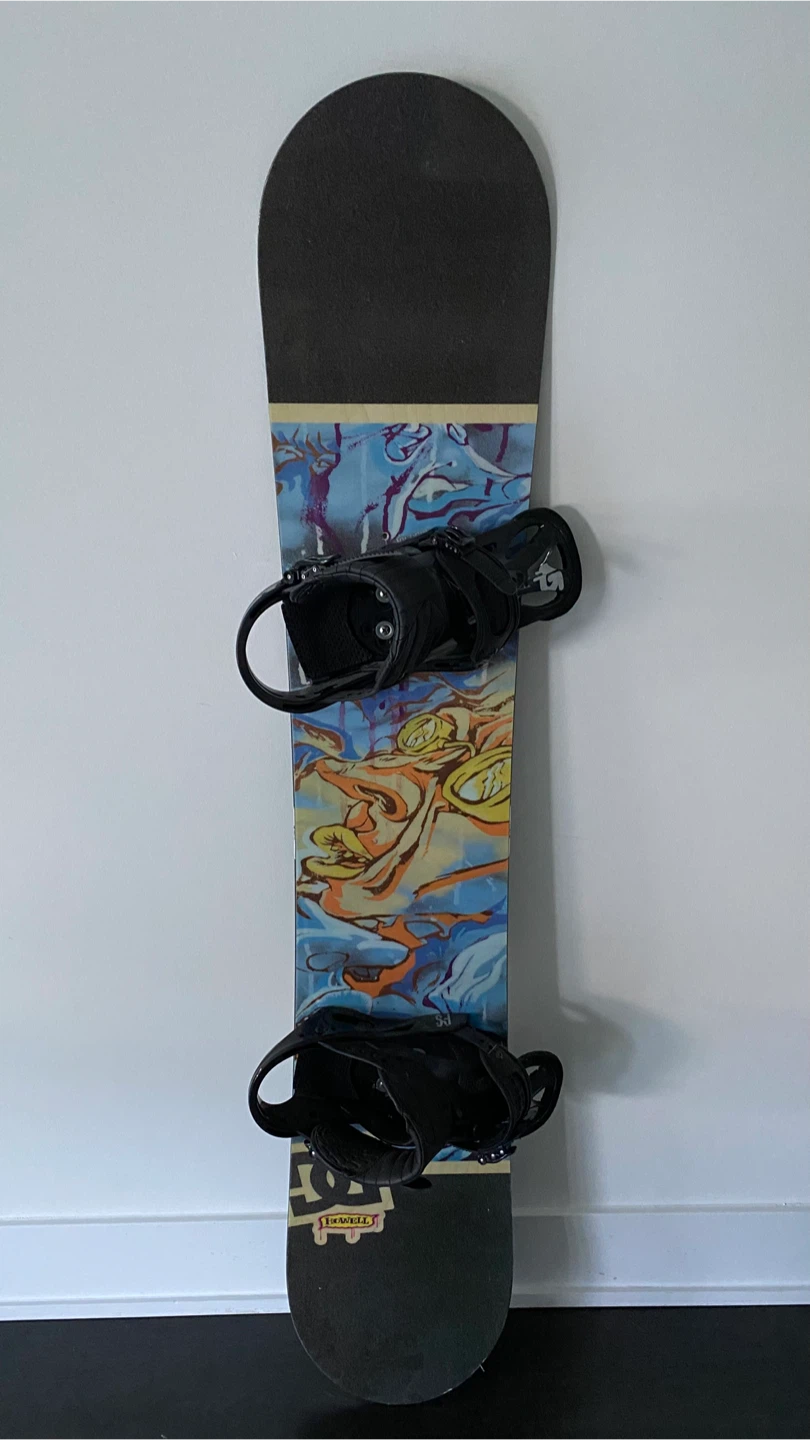 DC Snowboard with Burton Bindings - photo 2