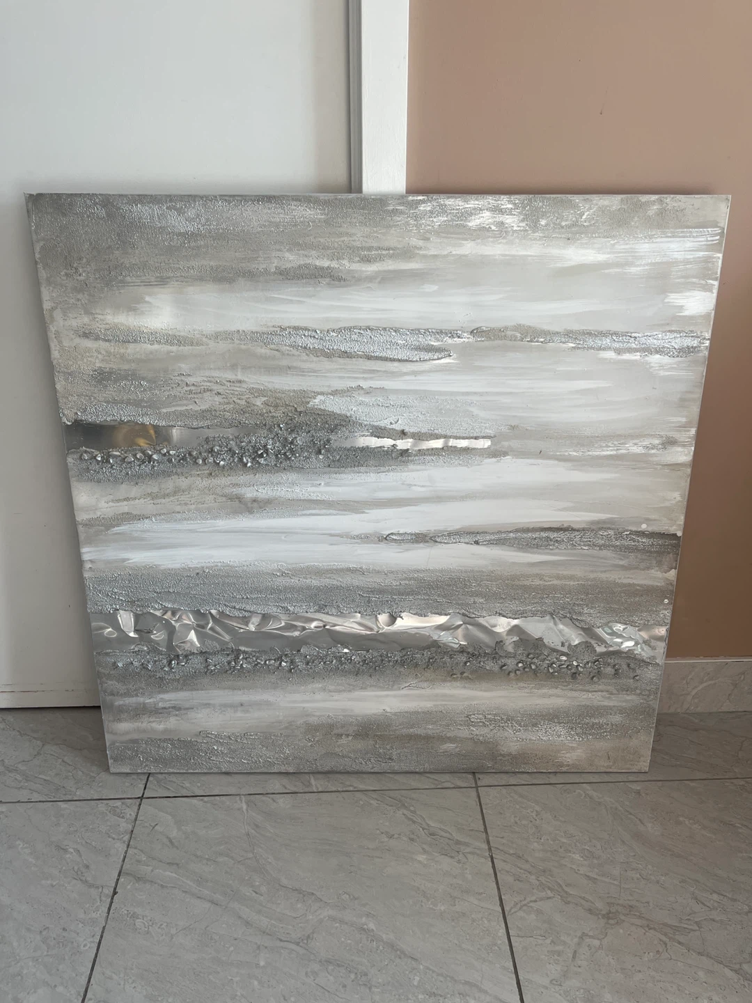 Textured Abstract Canvas Wall Art