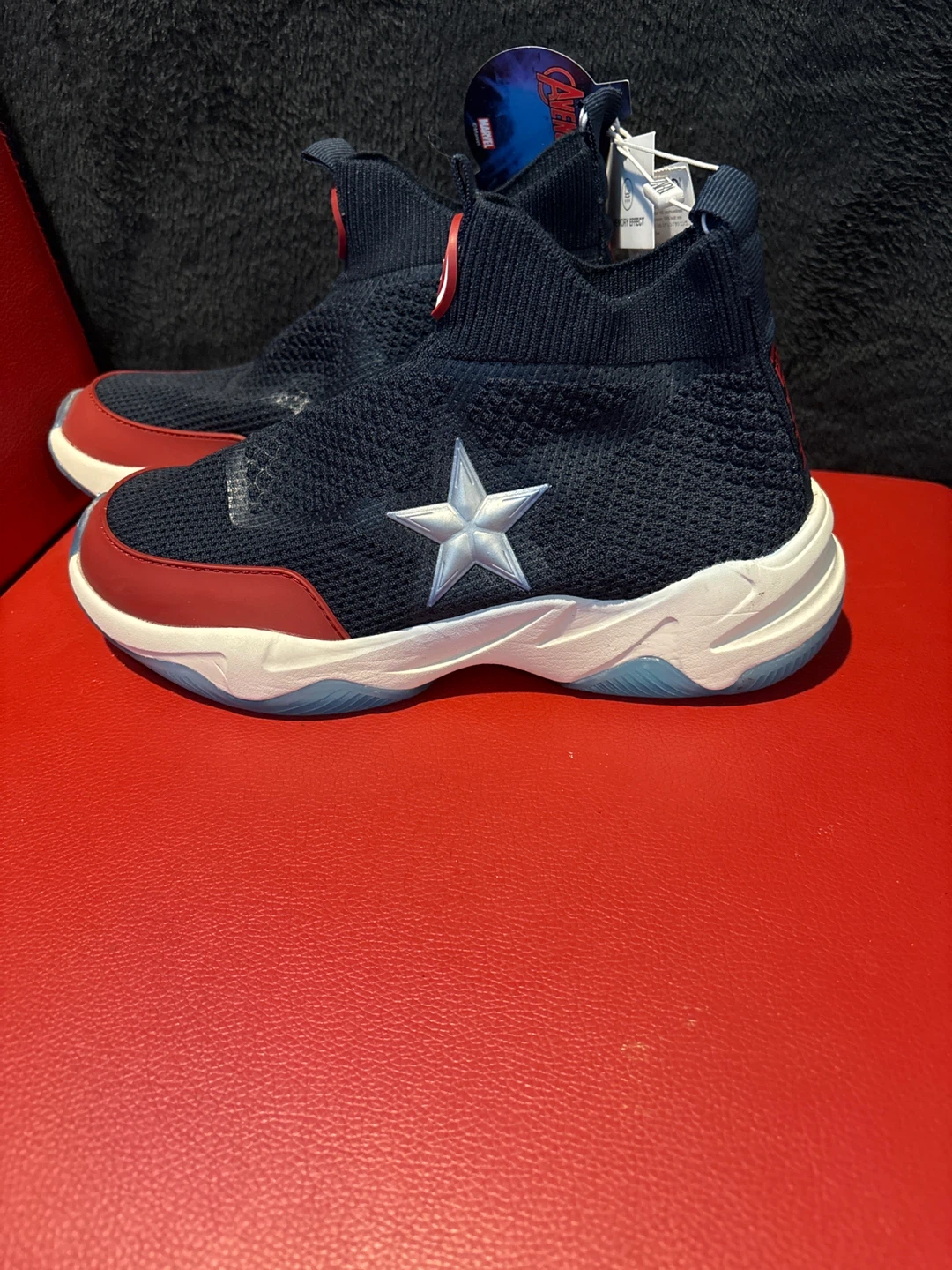 Captain America Star High Top Sneakers - photo 2
