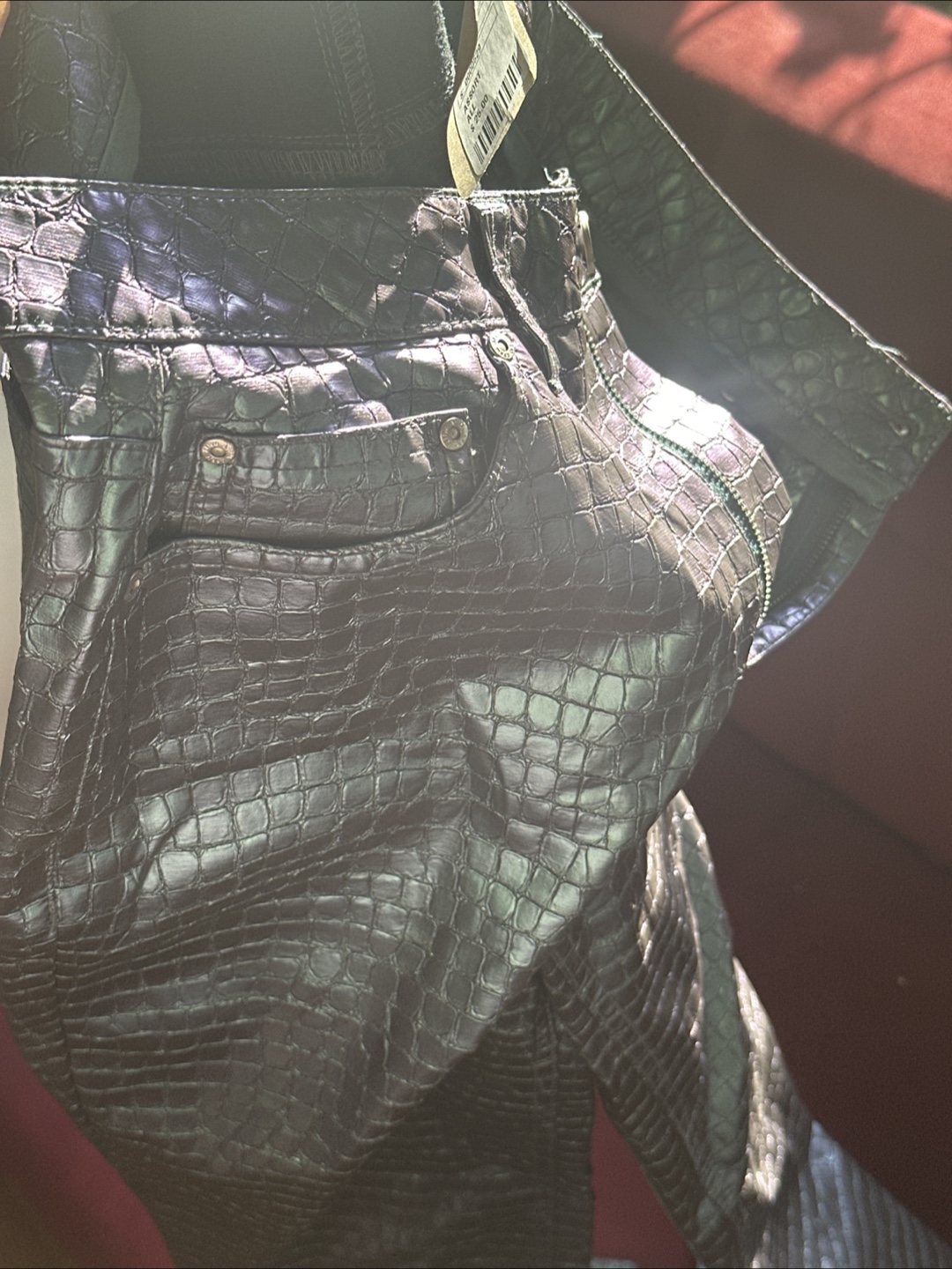 FRUI Crocodile Print Pants - photo 3
