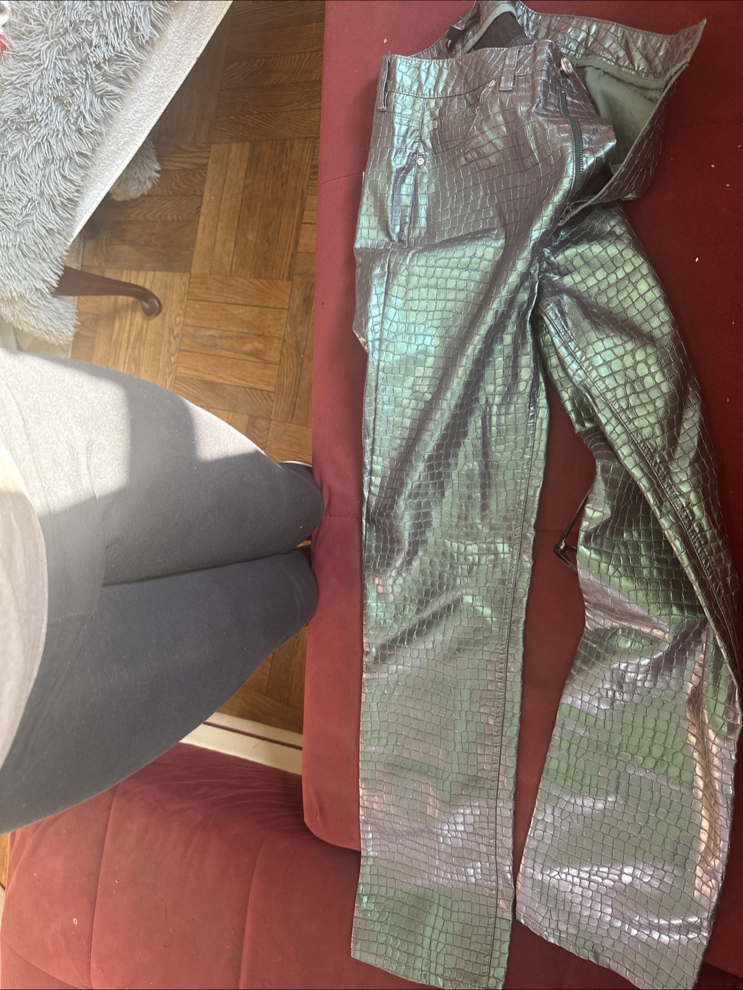 FRUI Crocodile Print Pants - photo 4