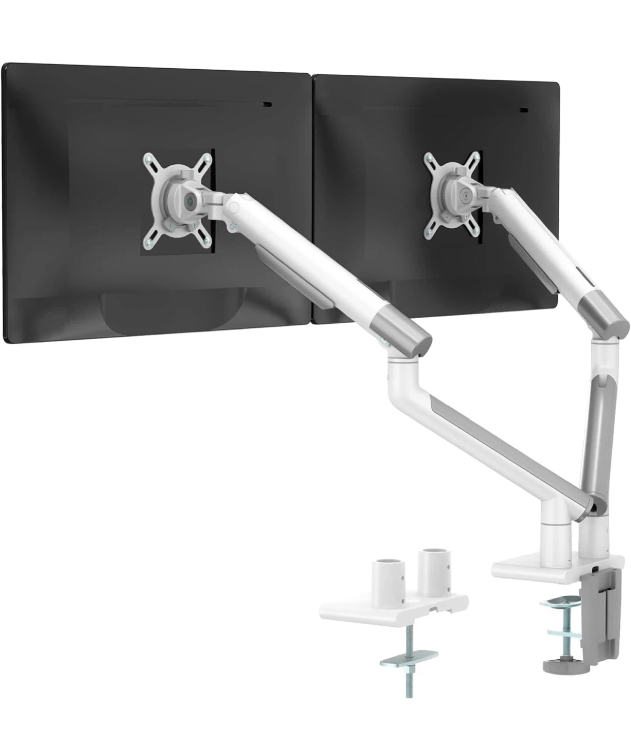 Dual Monitor Arms - Adjustable & Sturdy!