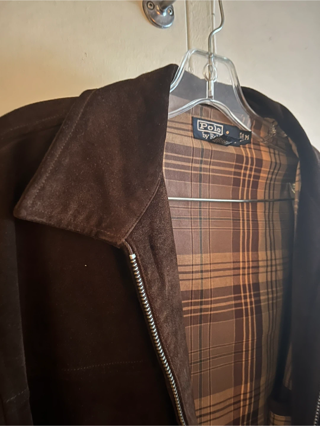 Polo by Ralph Lauren Suede Leather Jacket - Size M - photo 2