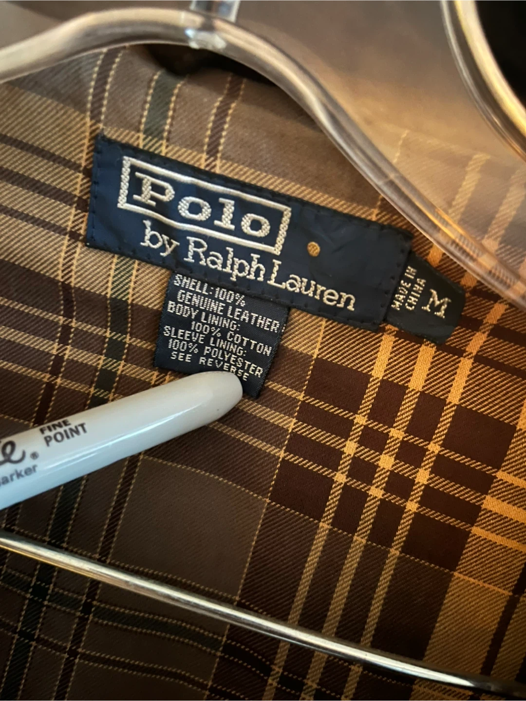 Polo by Ralph Lauren Suede Leather Jacket - Size M - photo 3