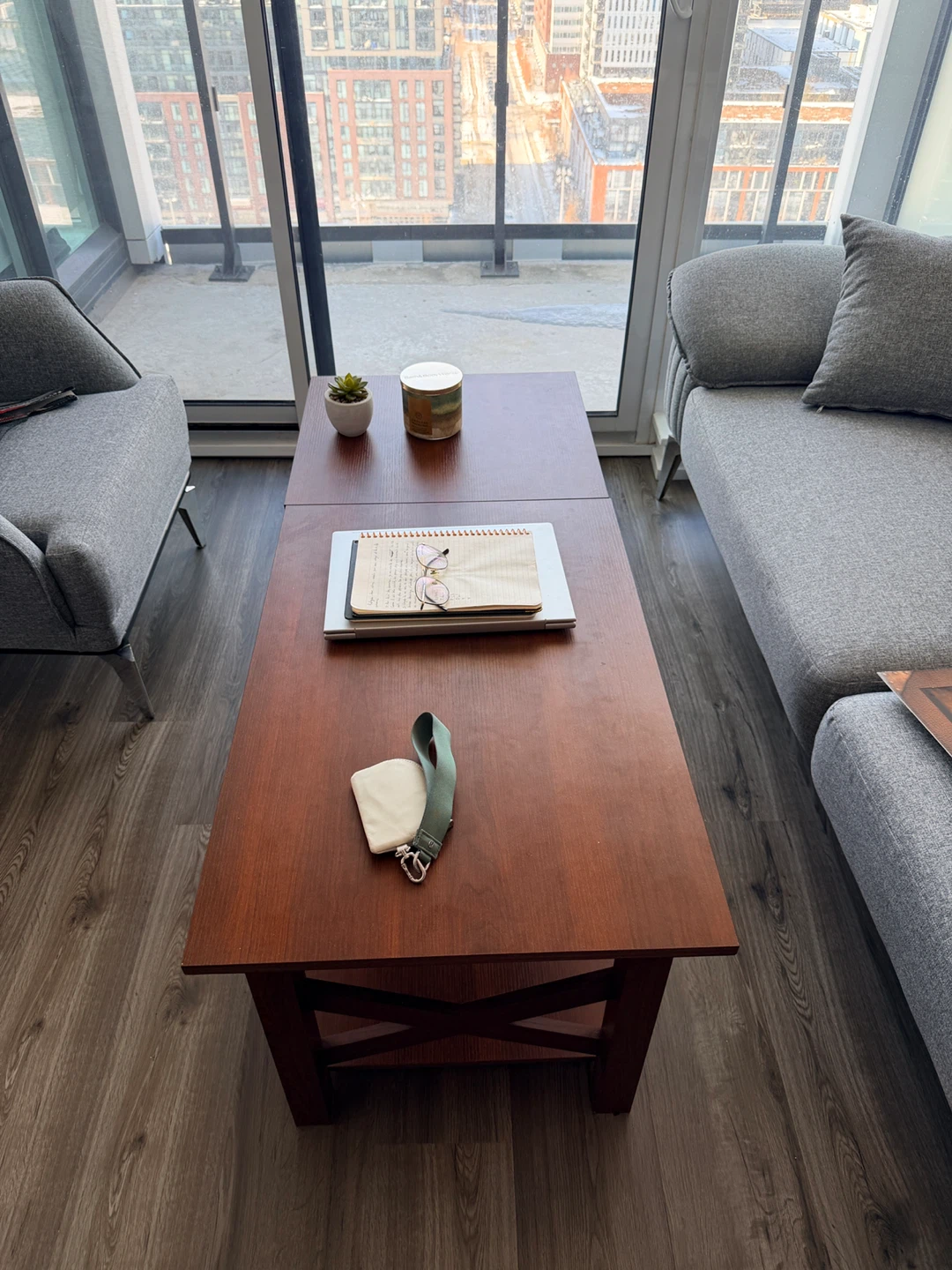 Lift Top Coffee Table with Storage