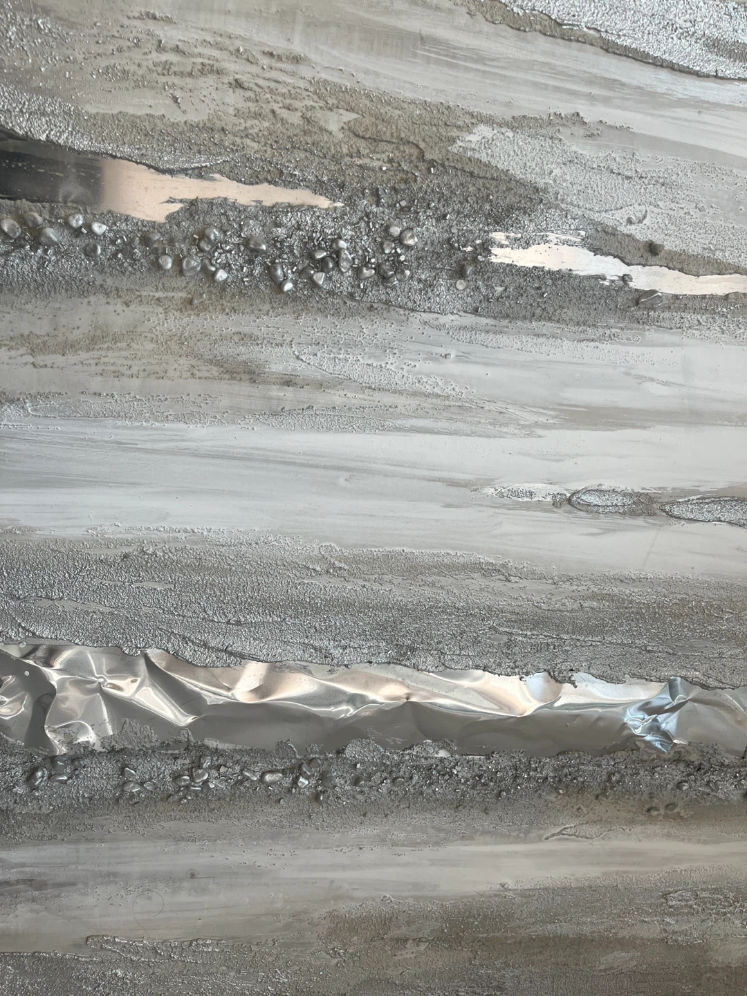 Textured Abstract Canvas Wall Art - photo 2