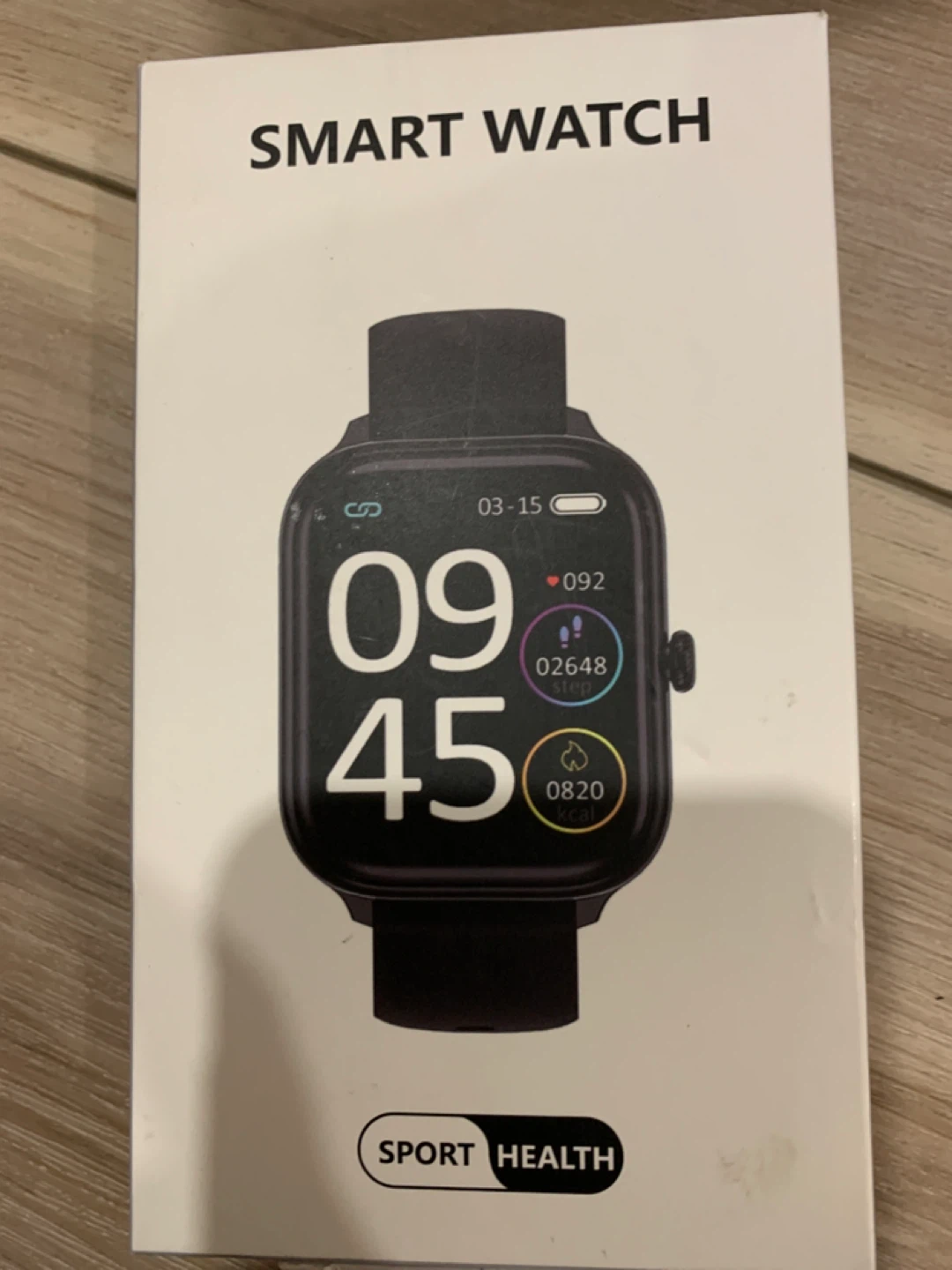 Sealed Smart Watch black
