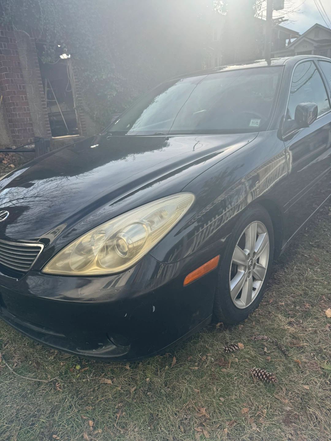 Black Lexus Sedan