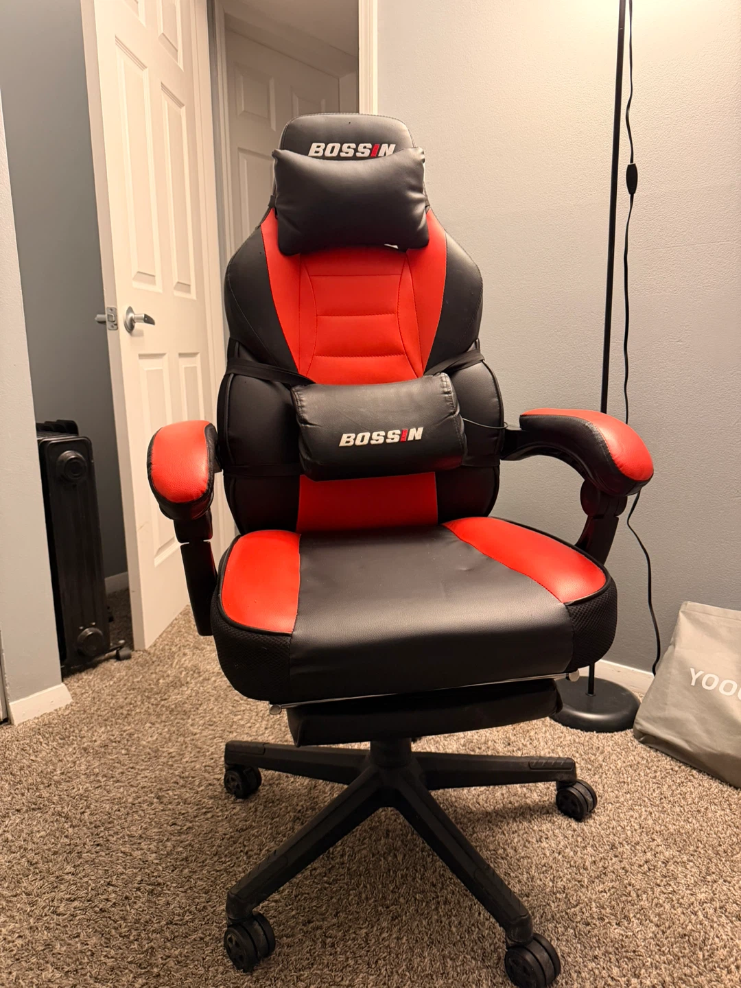 BOSSIN Gaming Chair - Black/Red