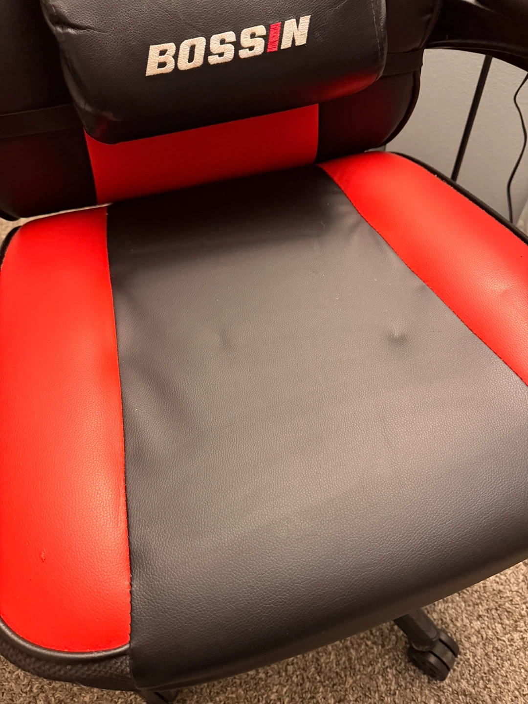 BOSSIN Gaming Chair - Black/Red - photo 5