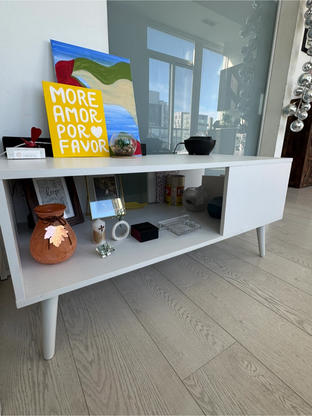 Modern TV Stand / Coffee Table – Multi-Purpose Storage Unit - photo 2