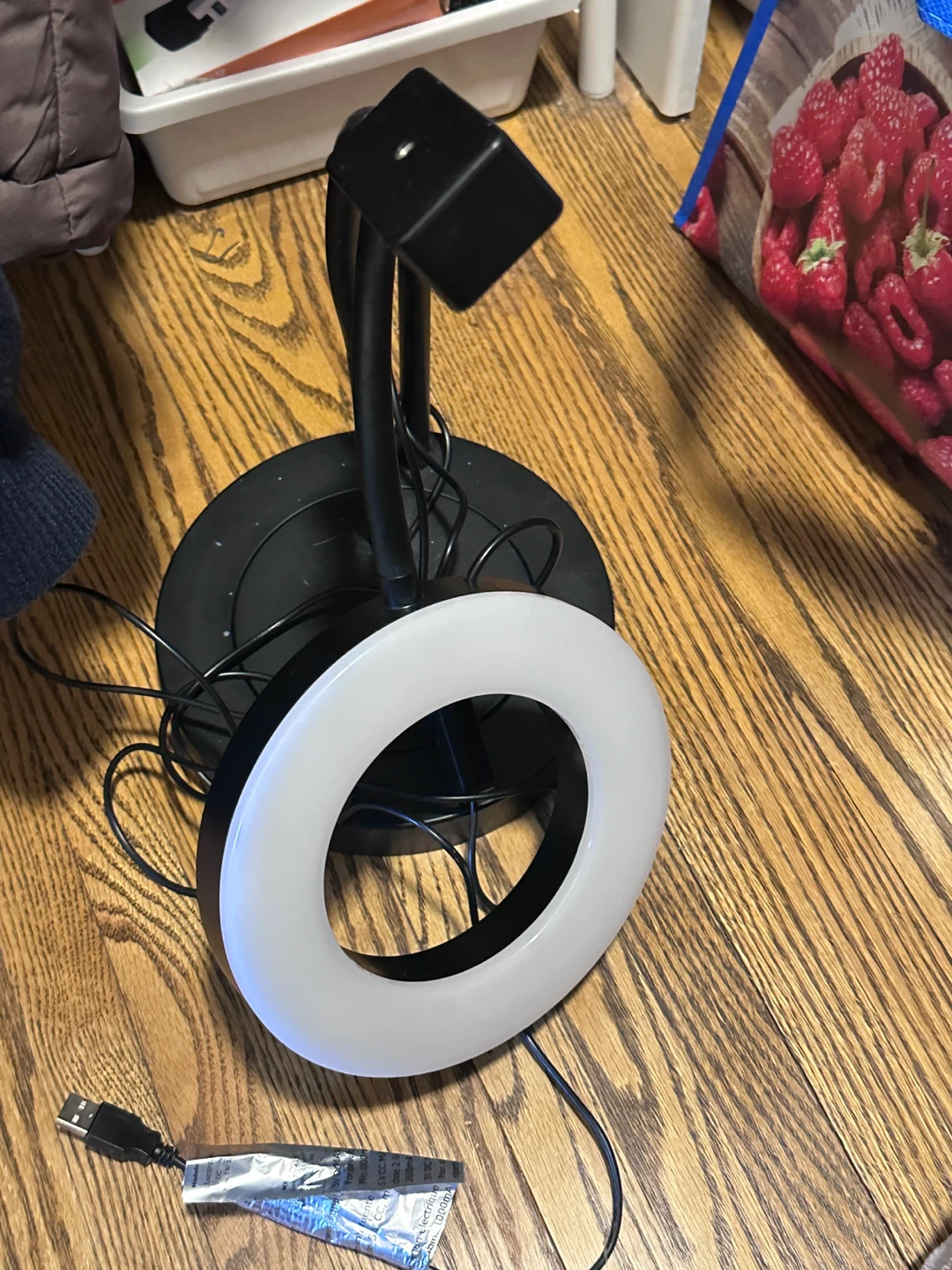 LED Ring Light with Adjustable Stand