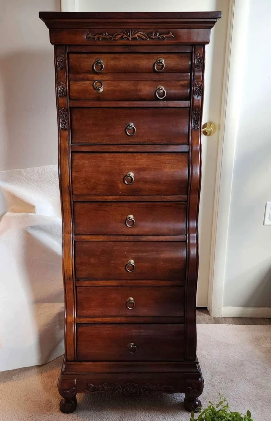 Butler "Cherry Blossom" Tall Chest of Drawers