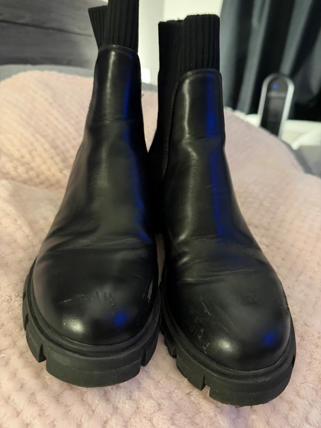 Steve Madden Black Chunky Chelsea Boots - photo 4