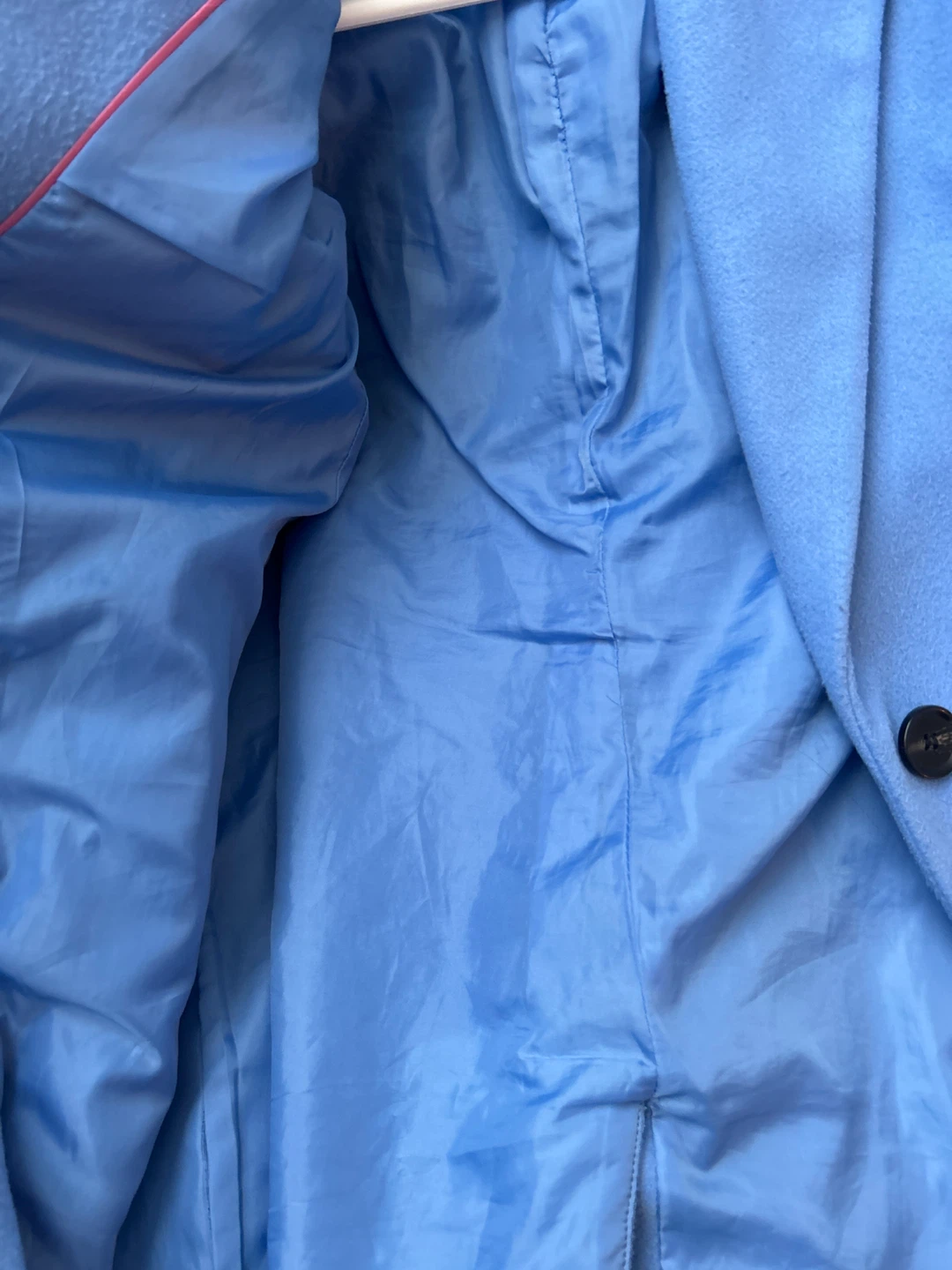 Dept. 19 Blue Wool Blend Coat - Size 8 - photo 5