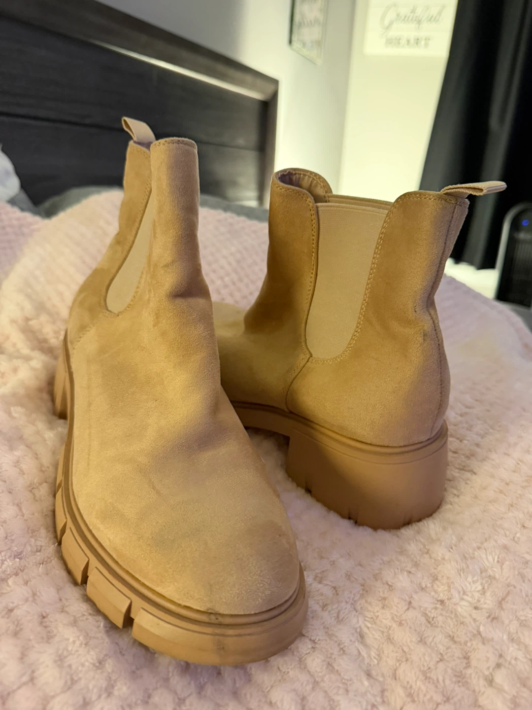 Tan Suede Chelsea Boots - photo 2