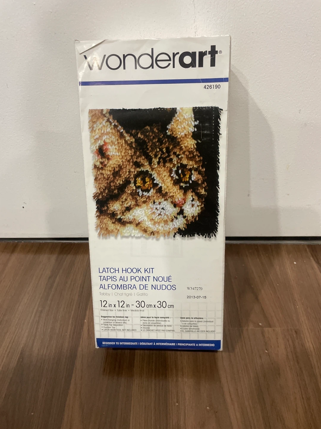 Cat Latch Hook Craft Kit