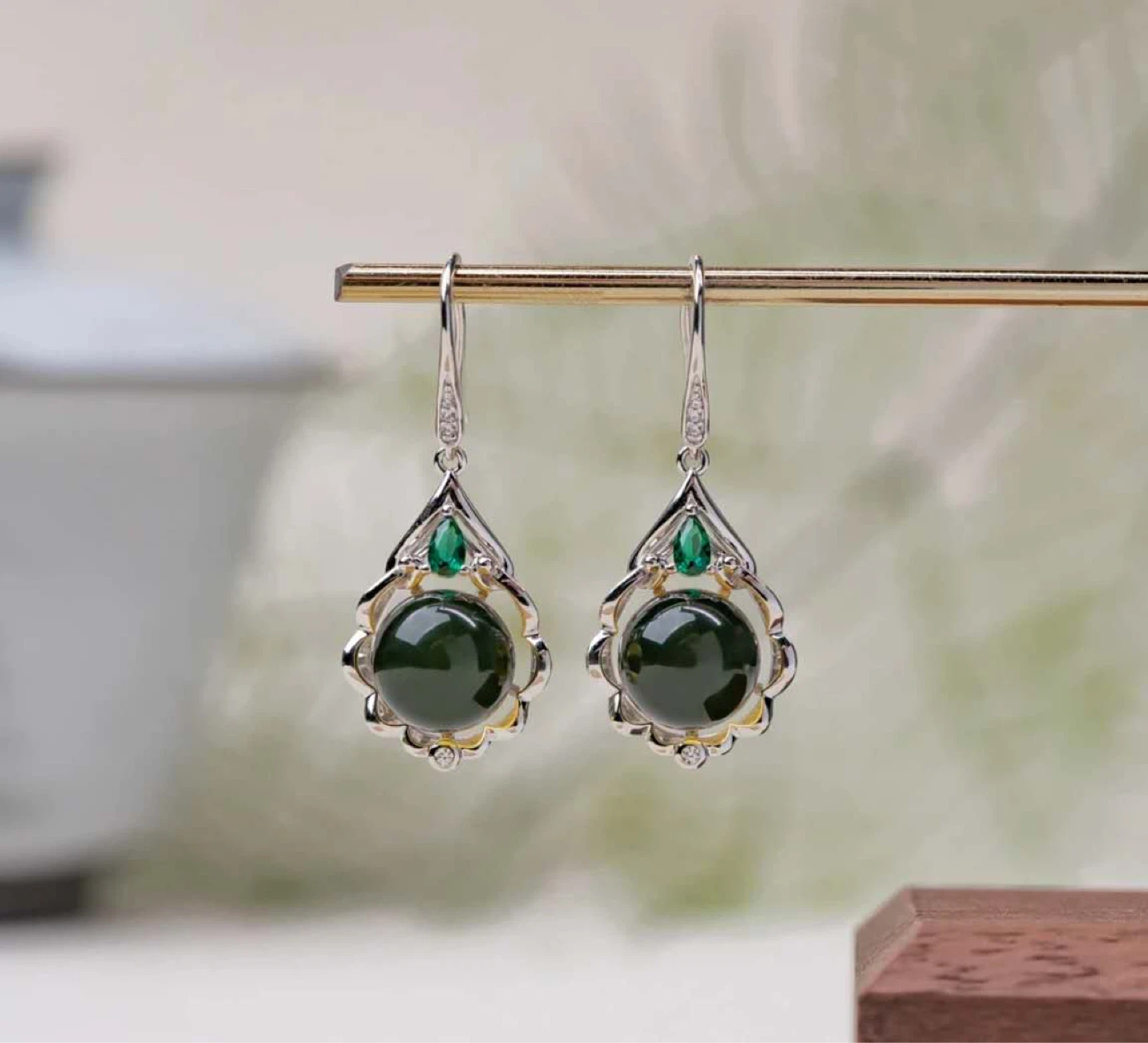 Amber Gemstone Earrings & Ring Set - photo 3