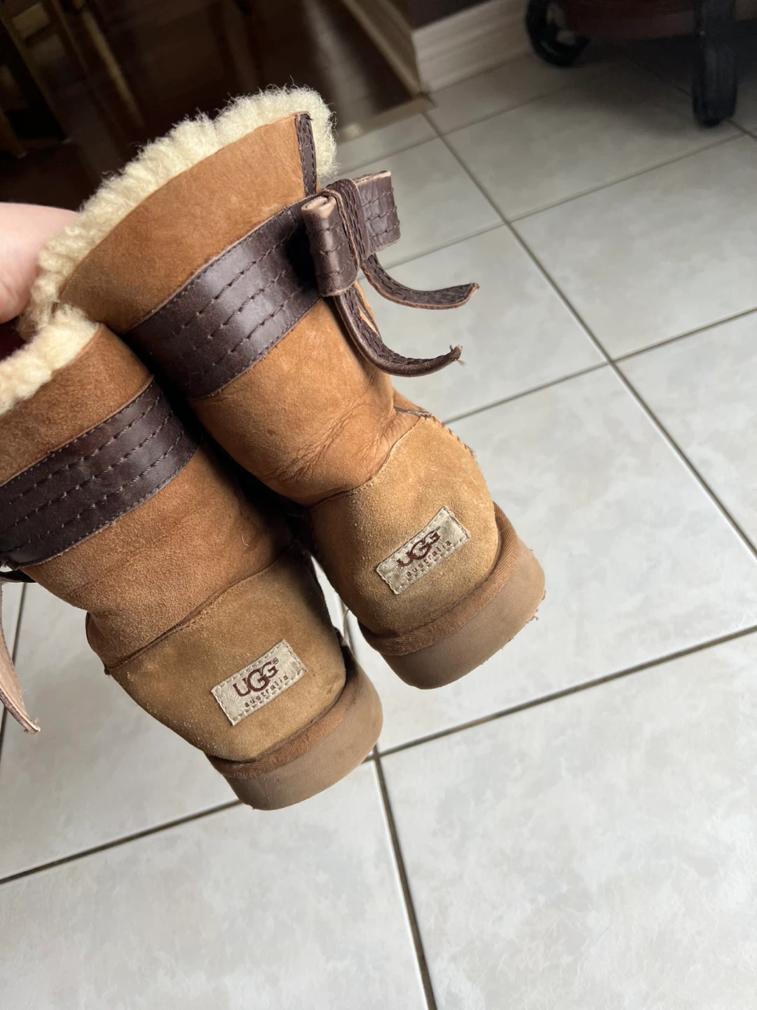UGG Australia Brown Suede Boots size 10 - photo 3