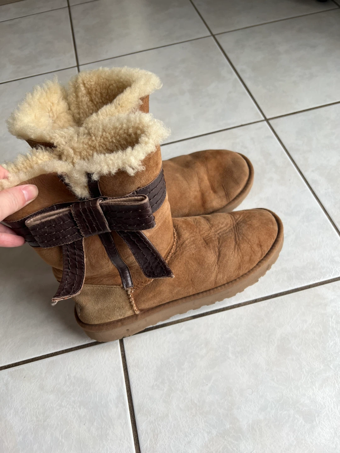 UGG Australia Brown Suede Boots size 10 - photo 2