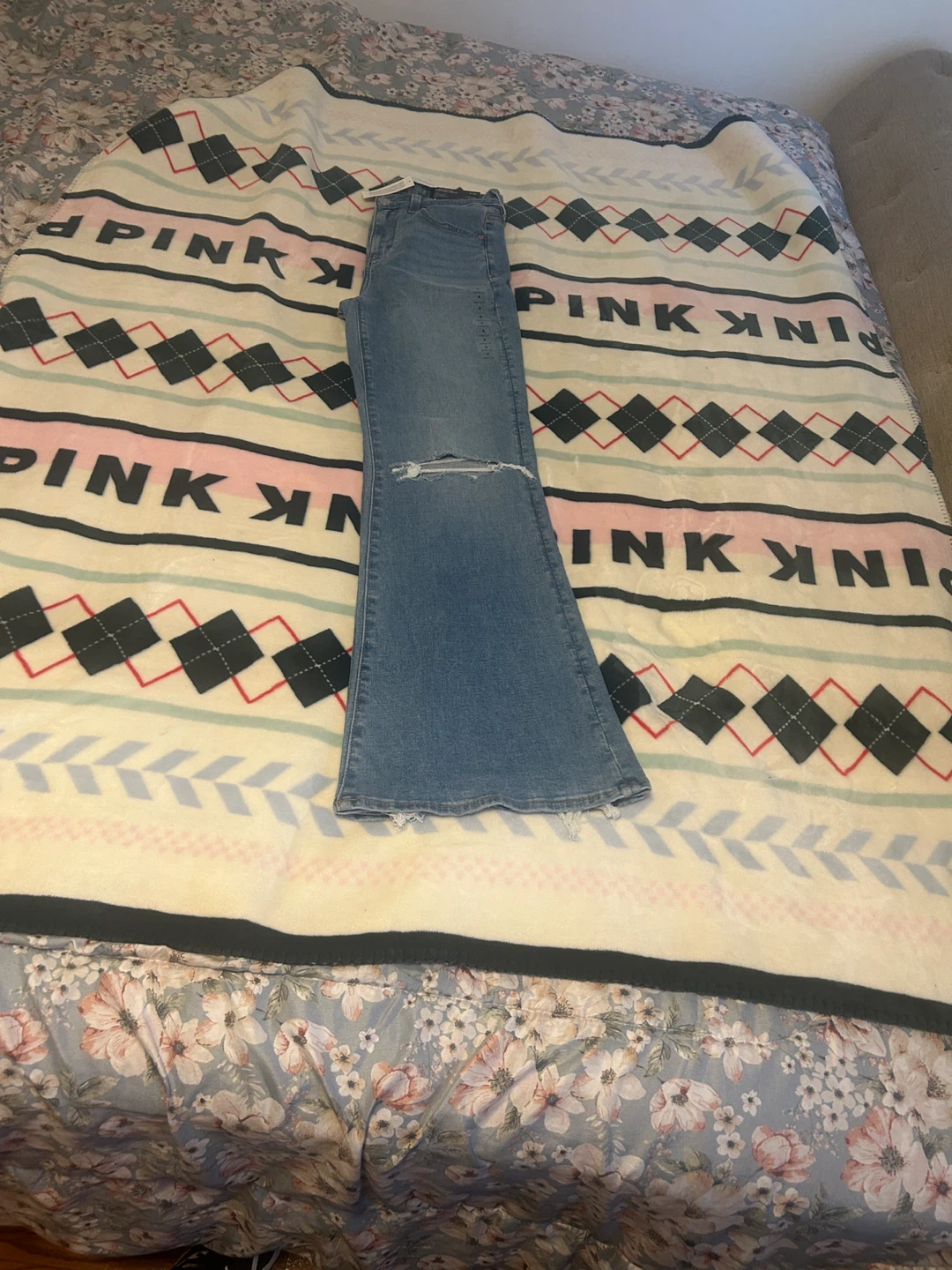 American Eagle Outfitters Flare Jeans Size 4 Regular - photo 2