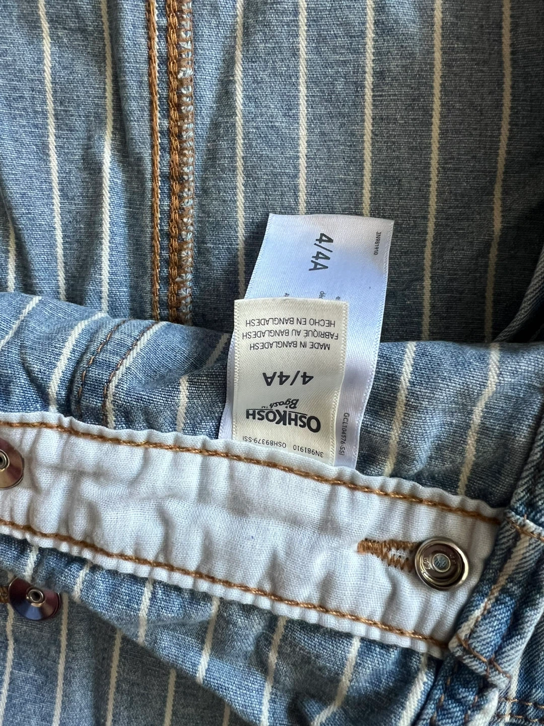 4 year kid - Carters oshkosh denim - photo 2