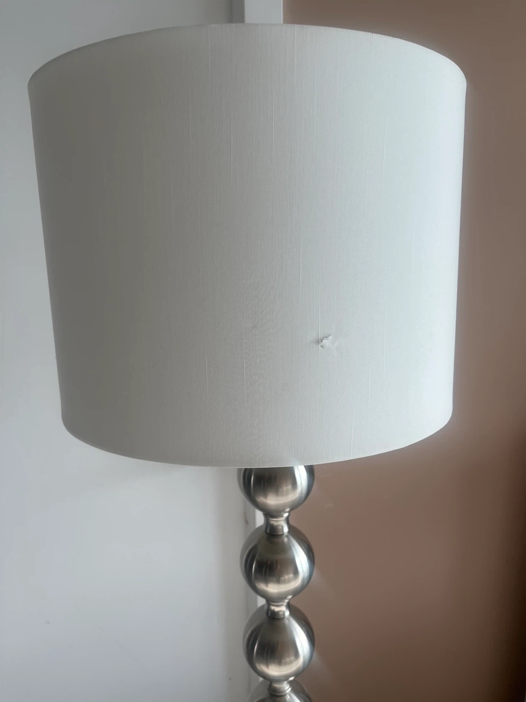 Modern Floor Lamp with Beaded Stem - photo 2