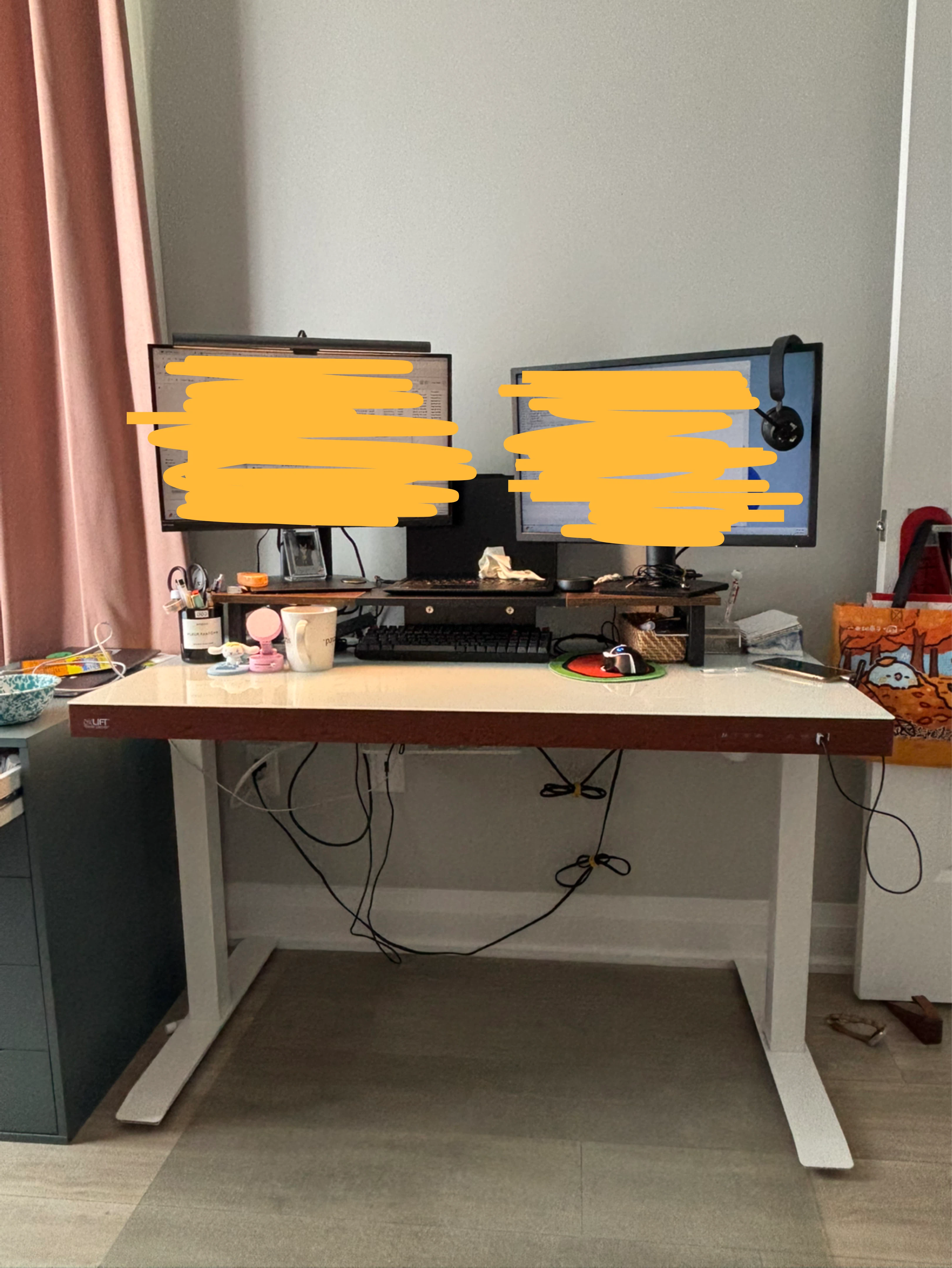 Standing Desk with USB Ports