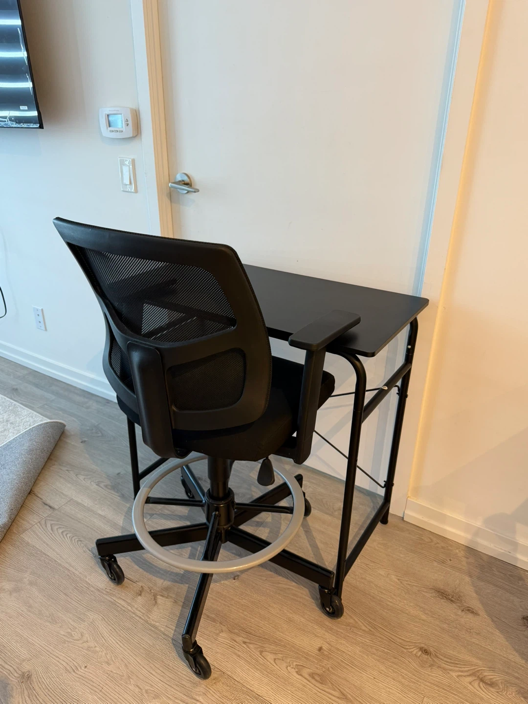 MOVING SALE!!!– Desk + Ergonomic Chair – $100 ONLY