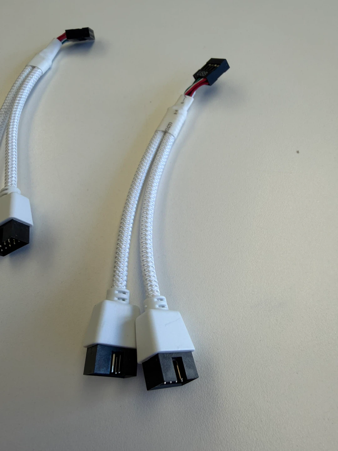 2-Pack USB 2.0 9-Pin to Dual USB 2.0 9-Pin Adapter Cable - photo 3