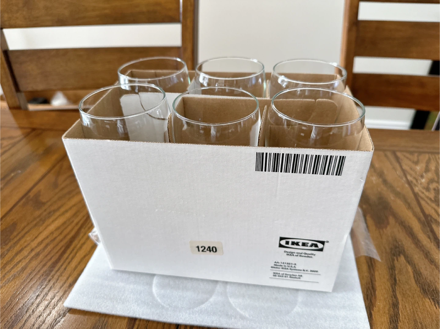 Brand new IKEA FÖRNUFT Cutlery Set and Wine glasses - photo 2