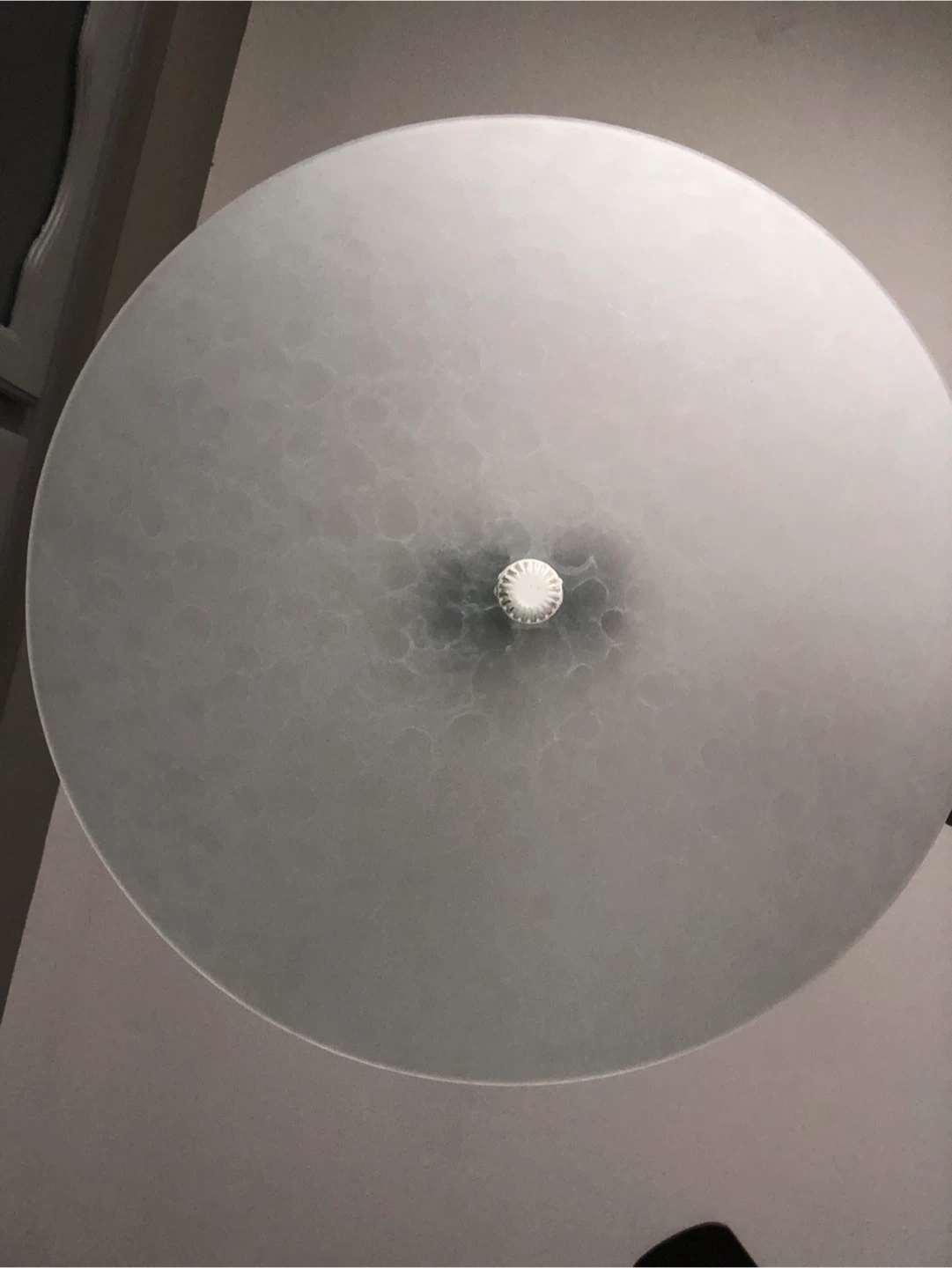 Flush Mount Ceiling Light Fixture with Frosted Glass - photo 2