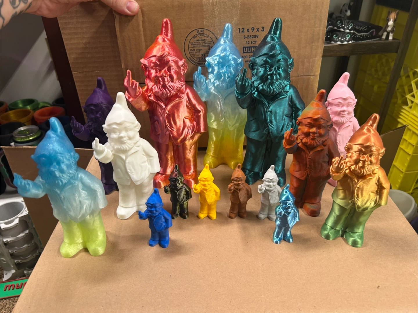 Rude gnomes