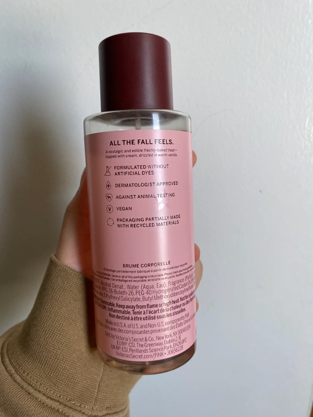 Victoria's Secret Pink Very Vanilla Body Mist 250ml - photo 2