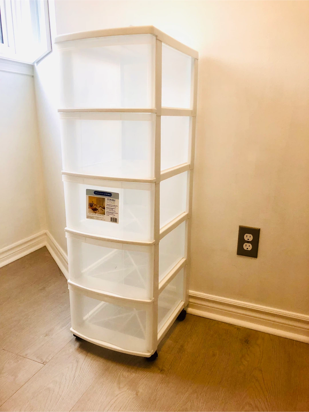 Gracious Living 5-Drawer Storage Unit