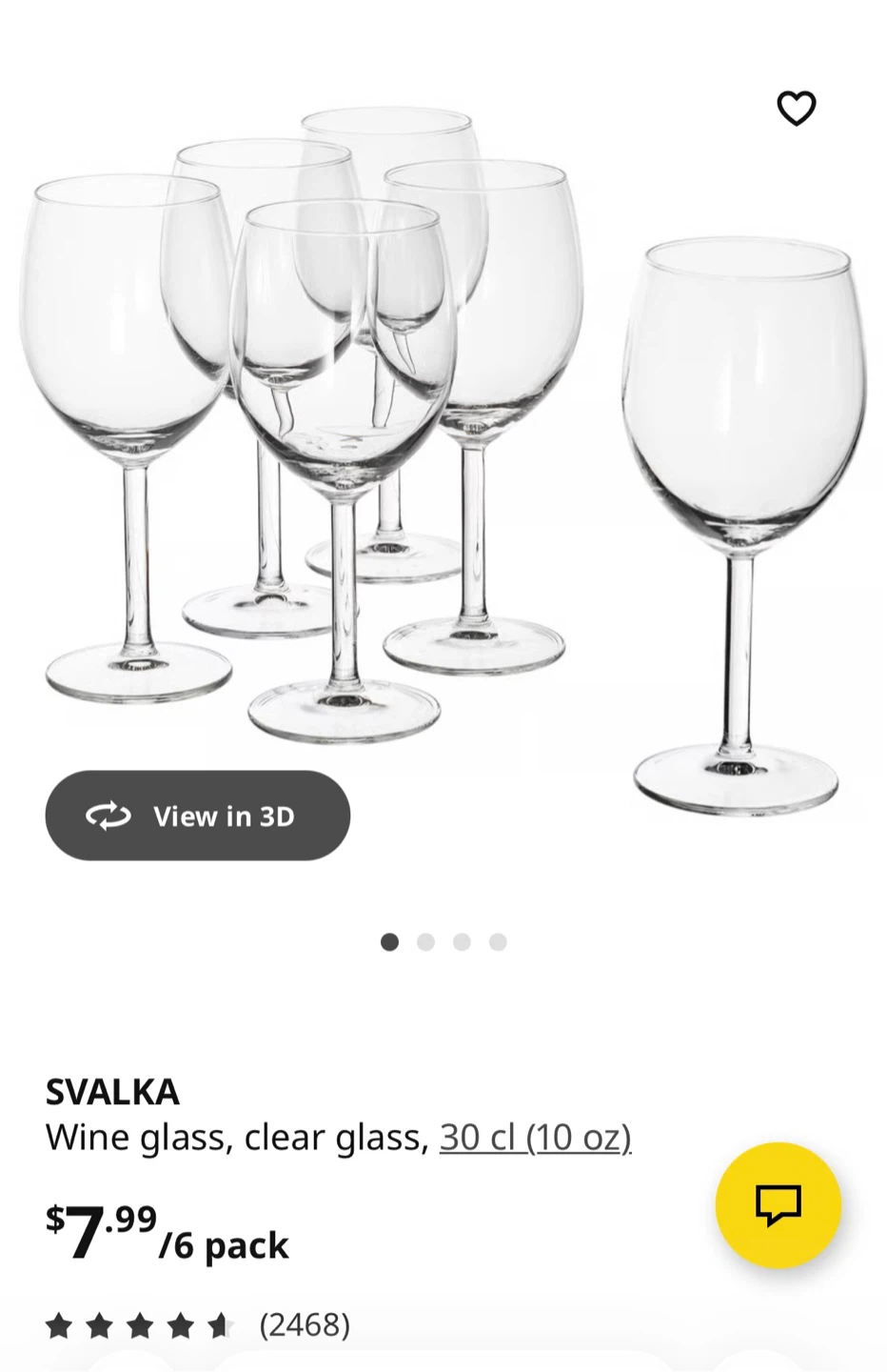 Brand new IKEA FÖRNUFT Cutlery Set and Wine glasses - photo 3