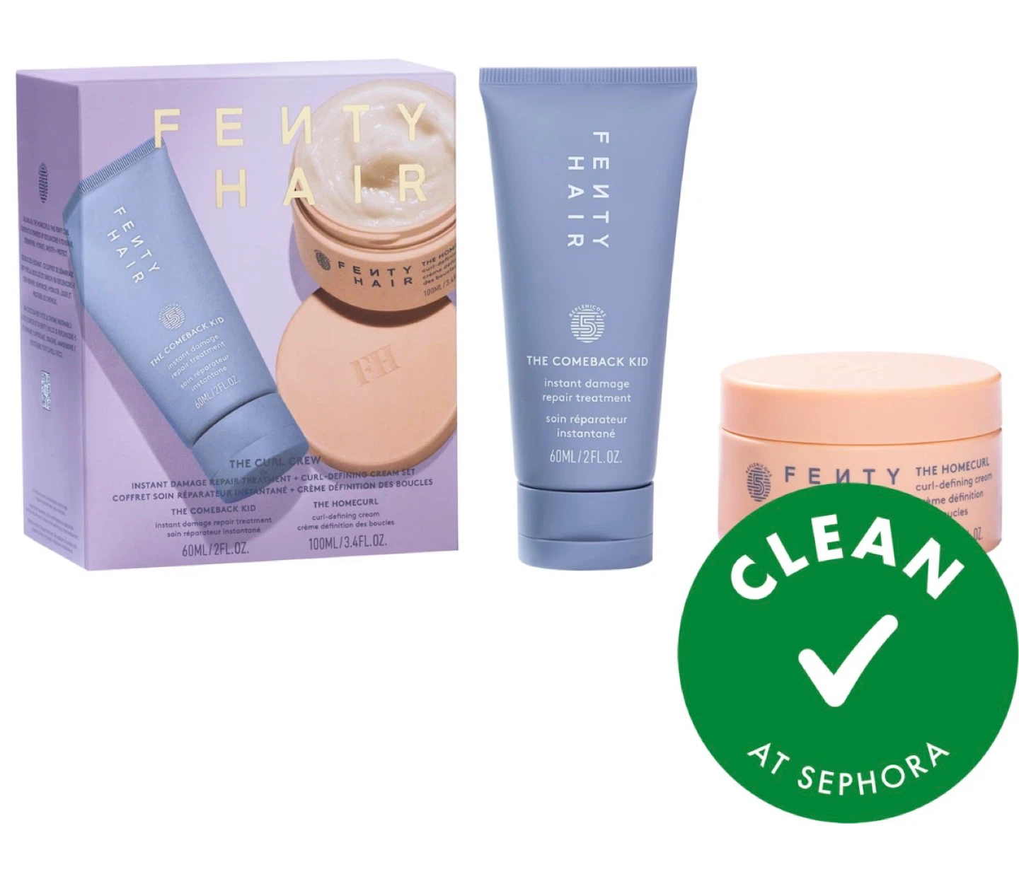 Fenty Hair The Curl Crew Set