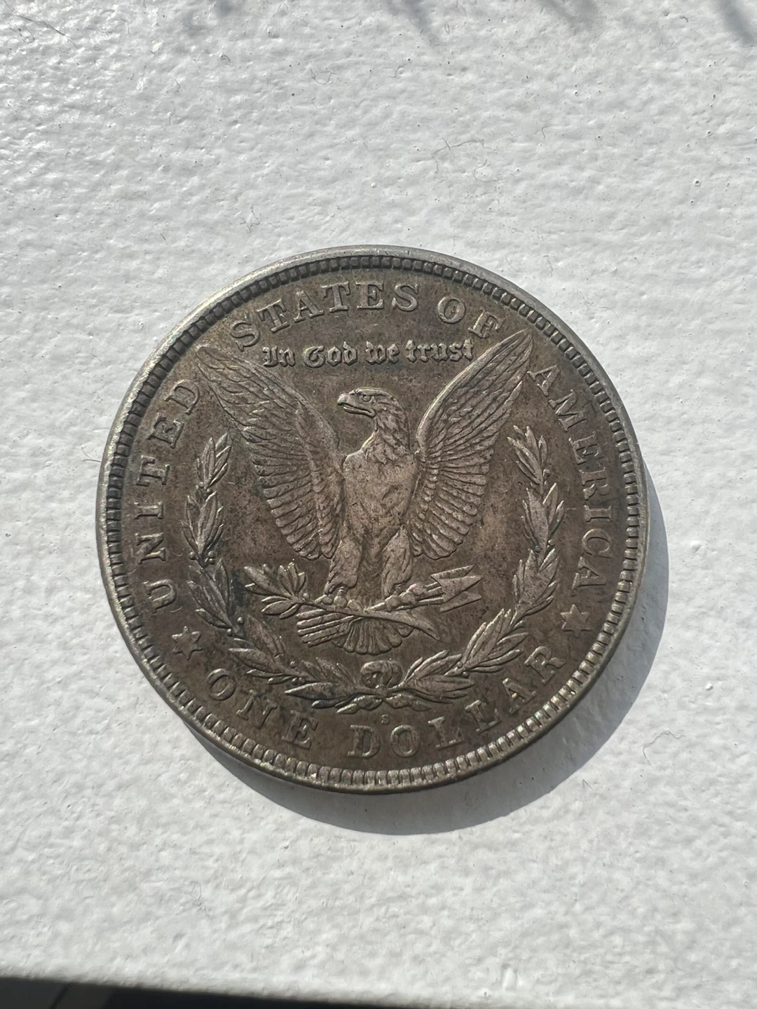 1921 Morgan Silver Dollar Coin - photo 2