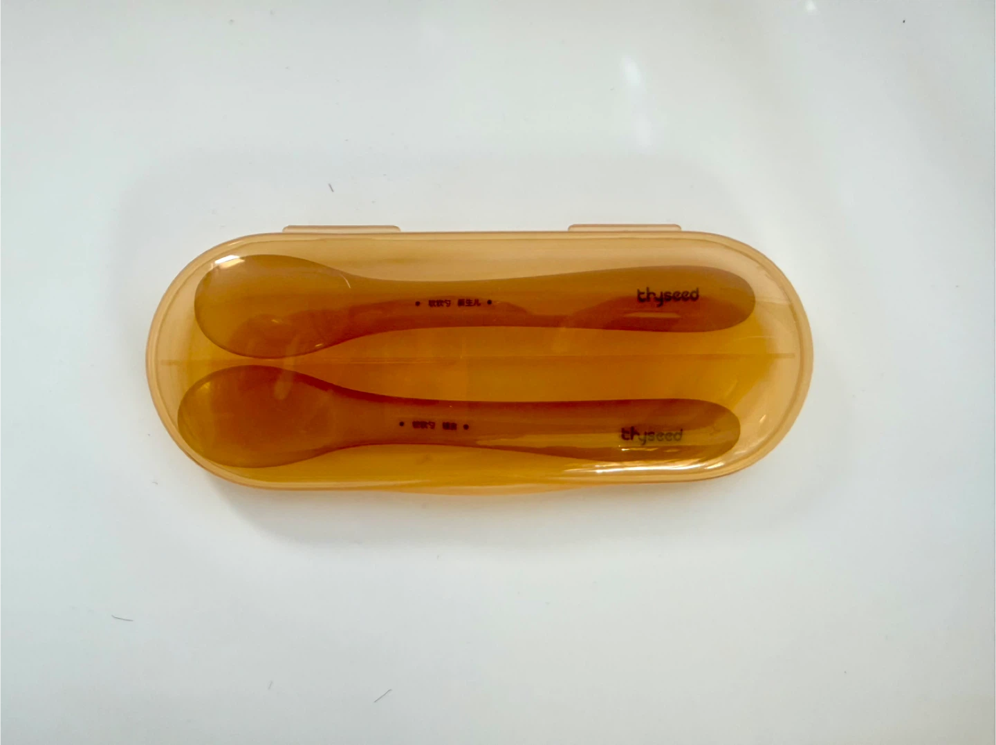 Thyseeld Baby Spoon Set with Case