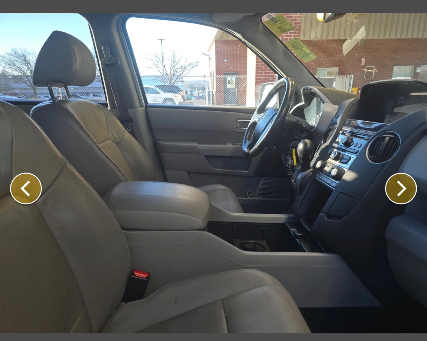 2013 White Honda Pilot SUV EXL