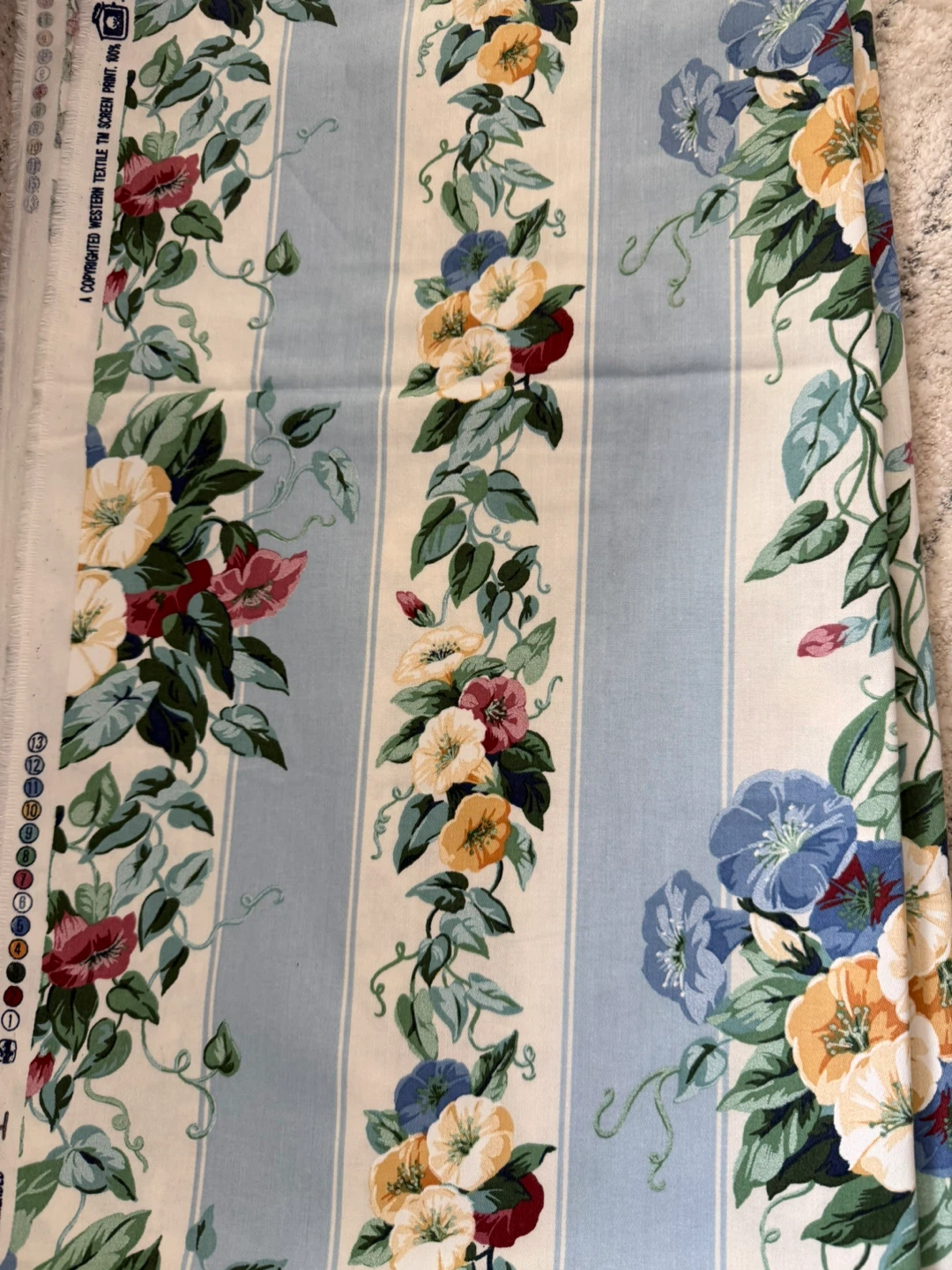 9.5 metres, 136cm (54”) wide,drapery fabric - photo 2