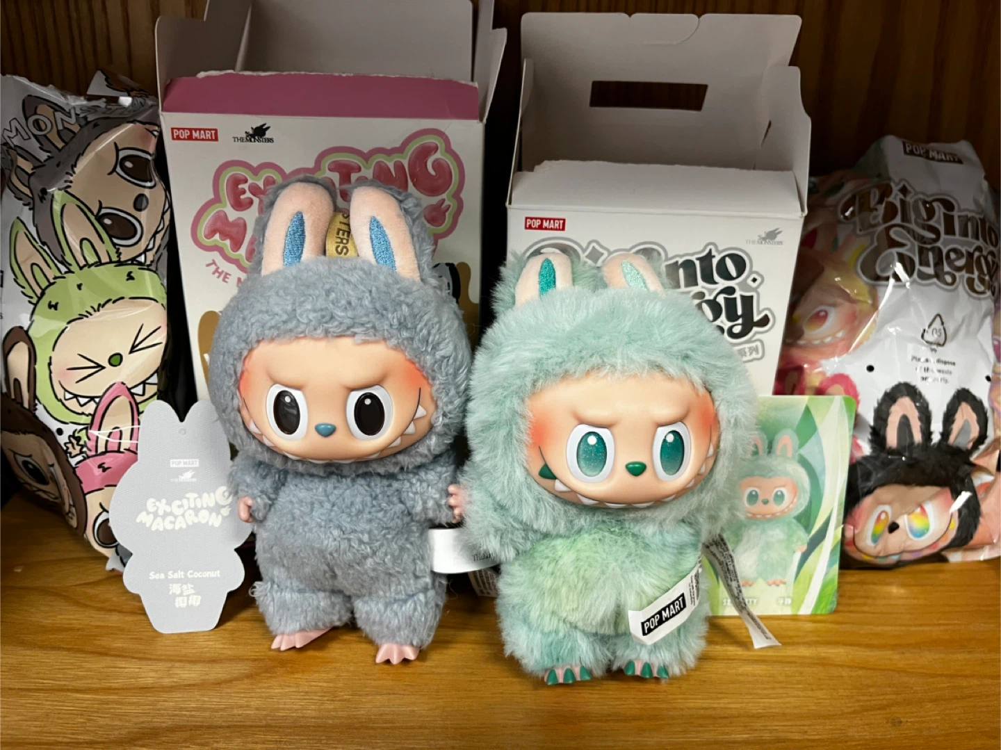 Authentic Labubu dolls