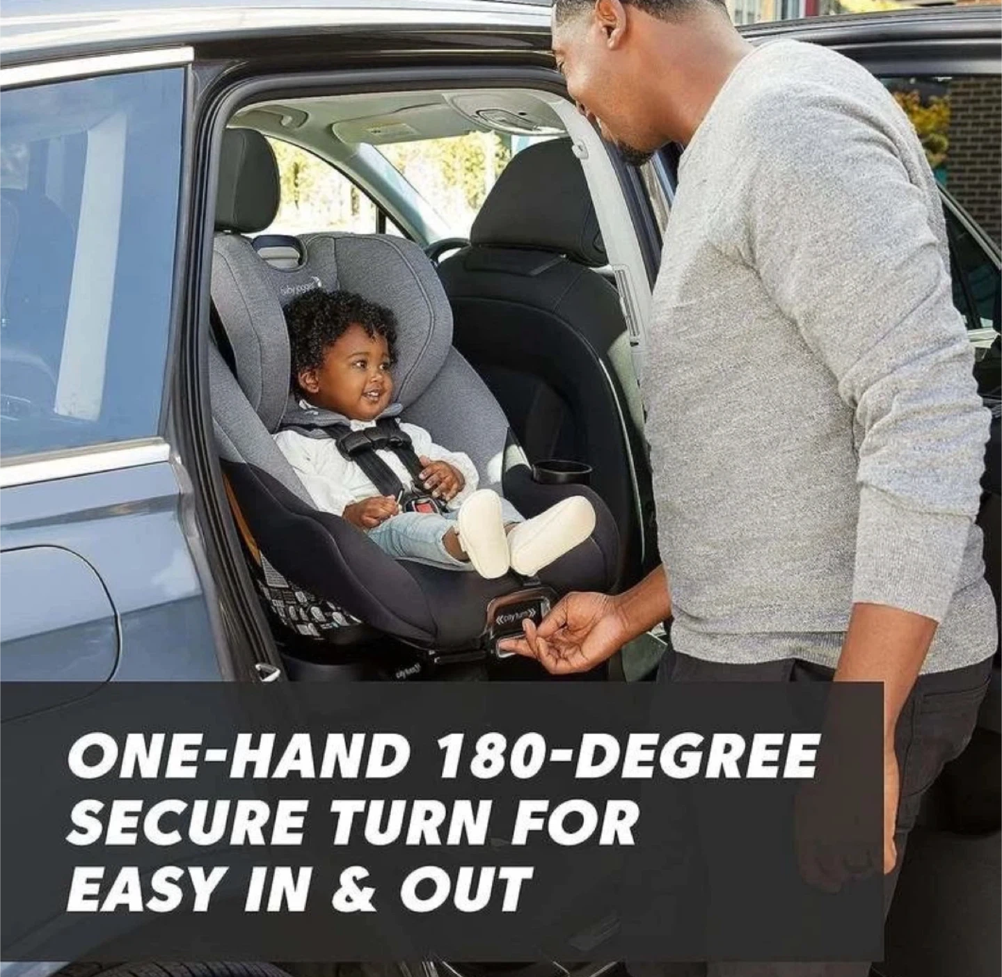 Baby Jogger City Turn Convertible Car Seat - Grey - photo 3