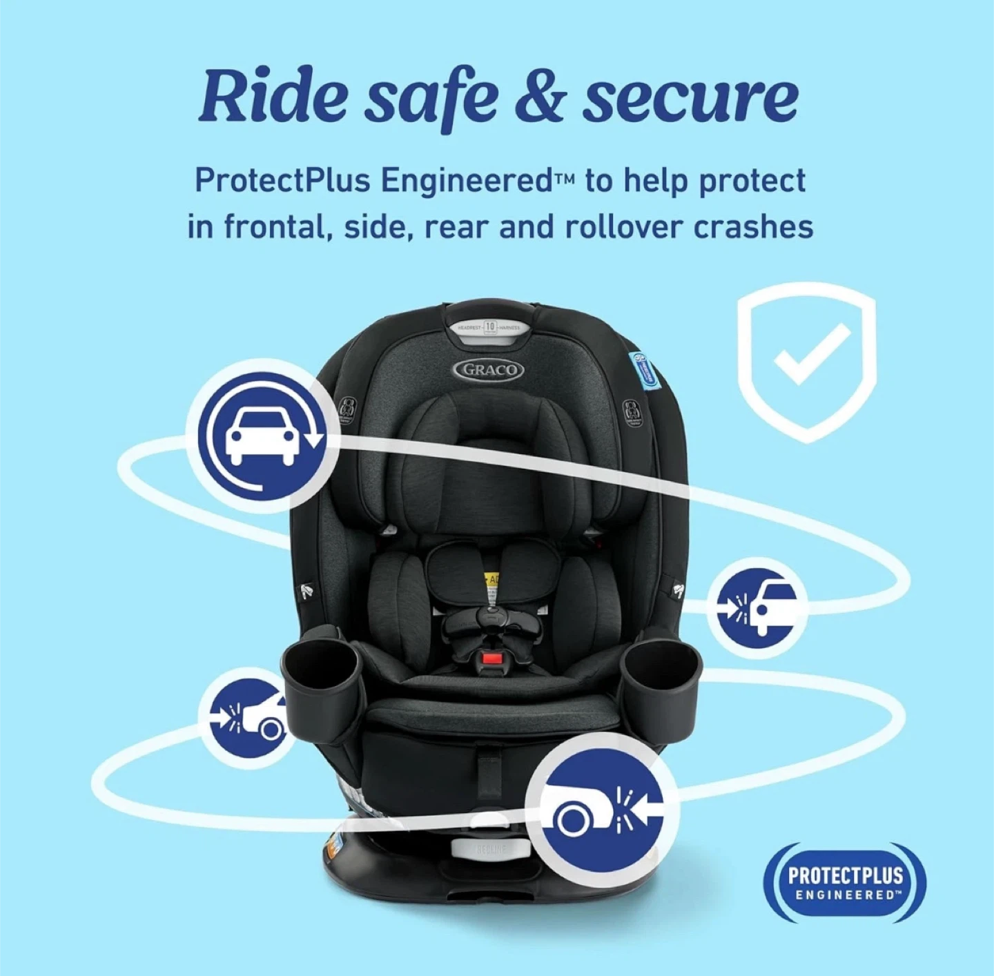 Graco Turn2Me 3-in-1 Convertible Car Seat - photo 4