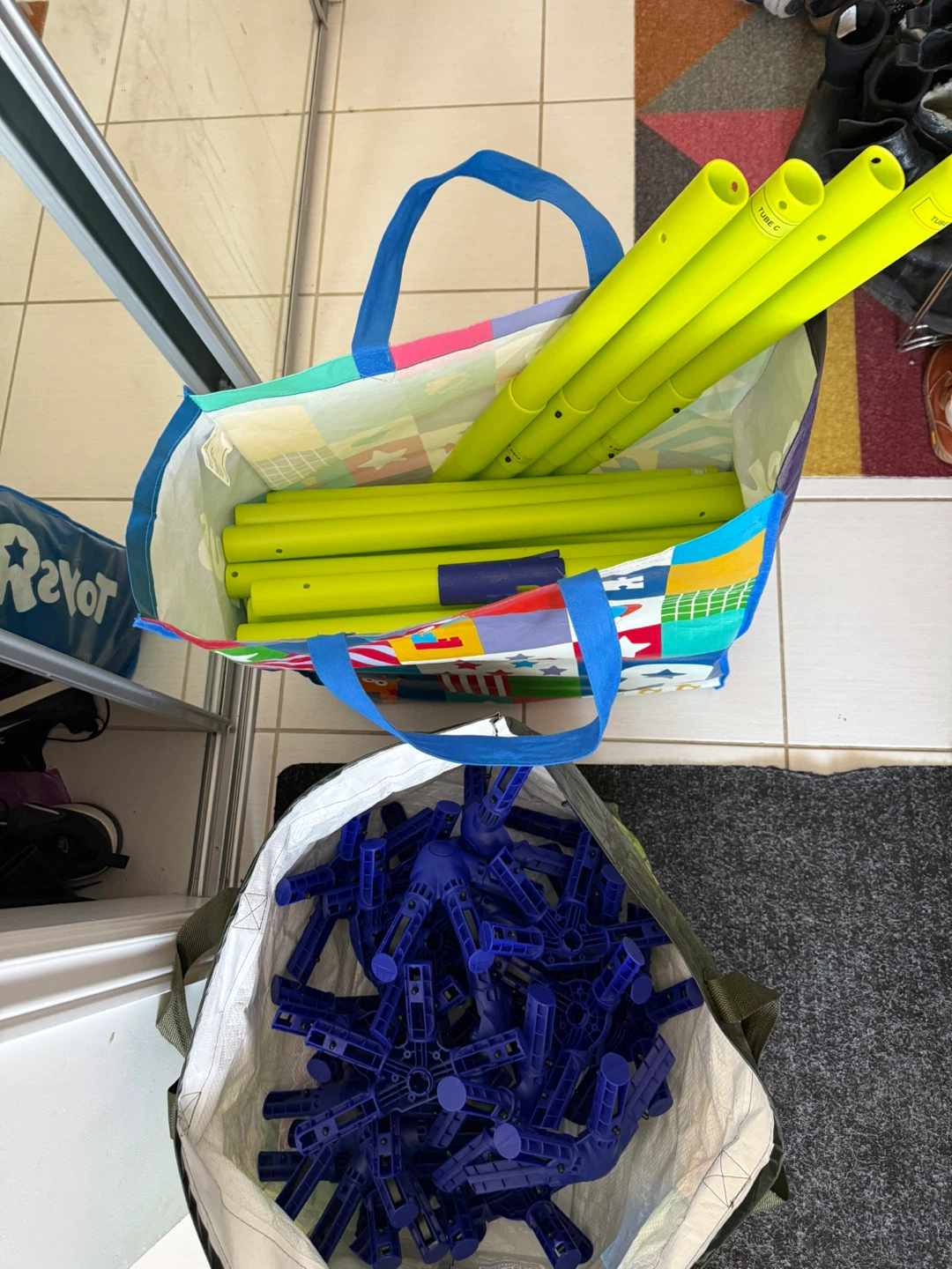 Kids' Climbing Dome - Green & Blue - photo 2