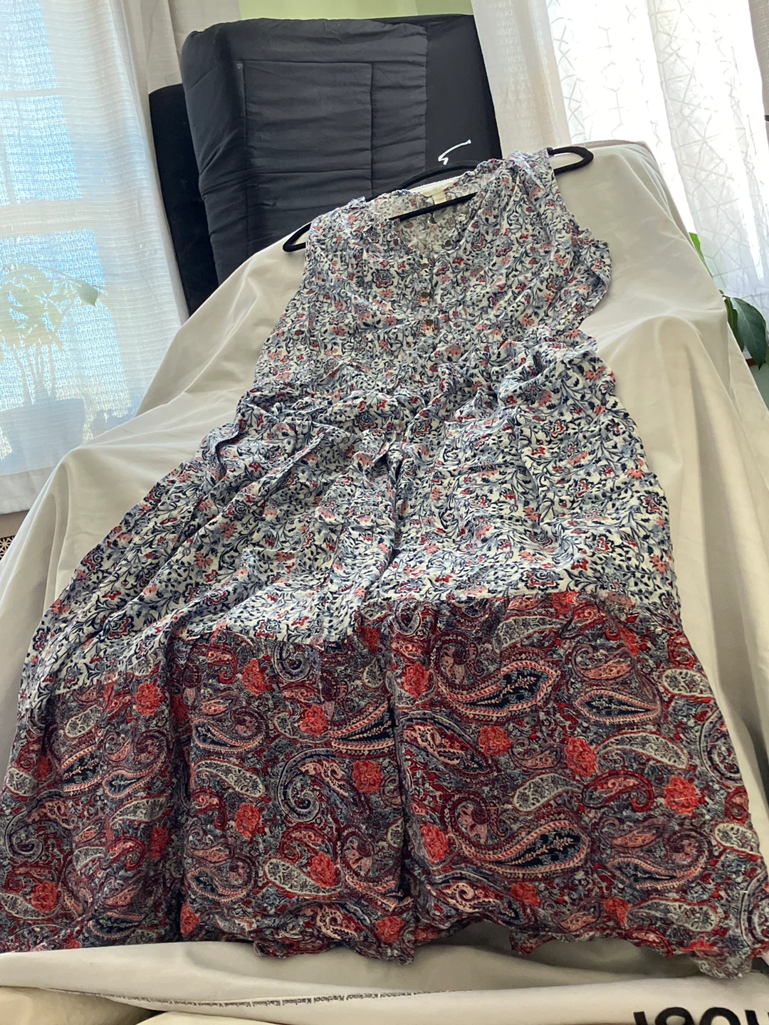 Women's Floral Print Maxi Dress