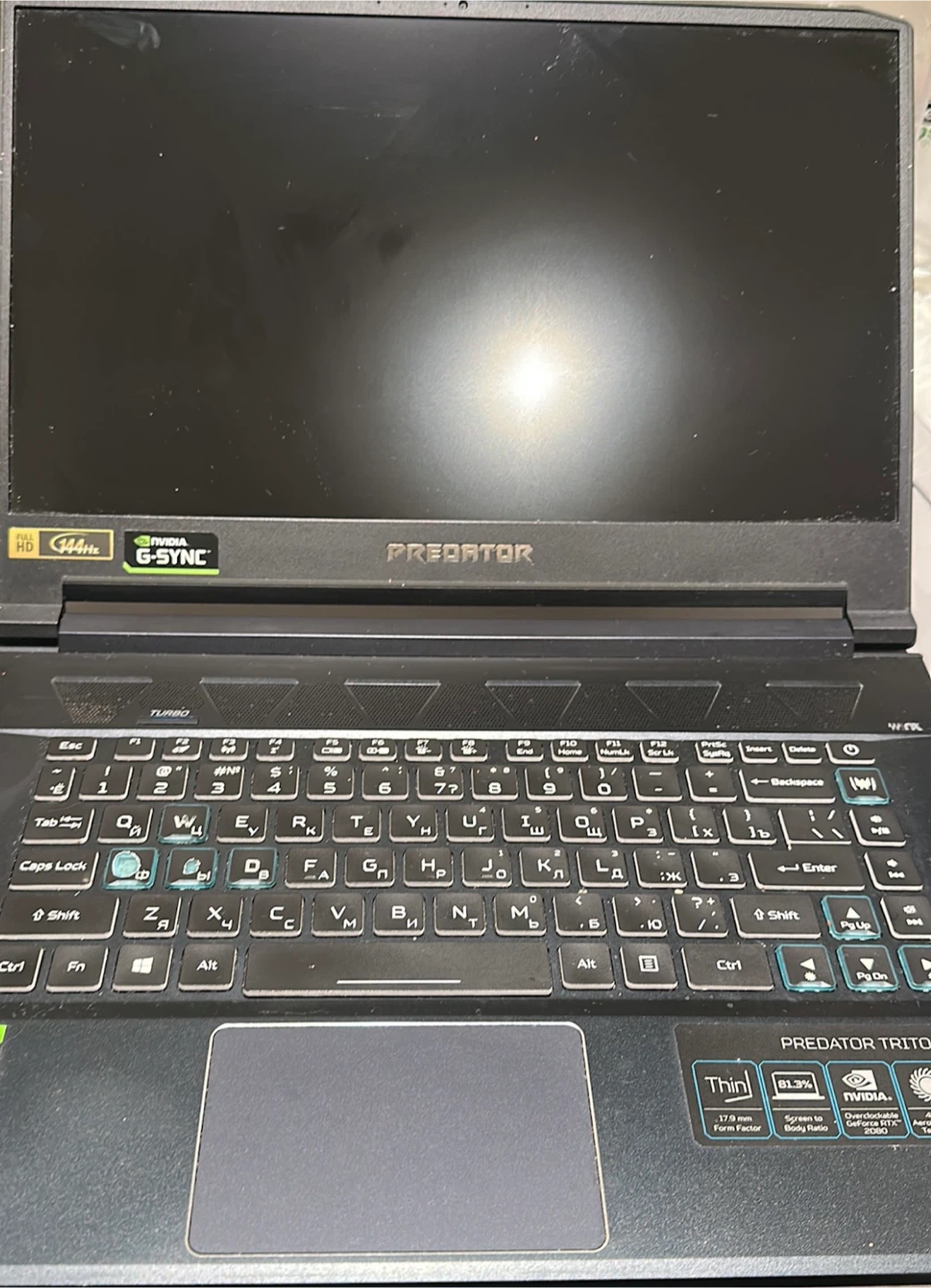 Acer Predator Triton 500 Gaming Laptop - photo 2